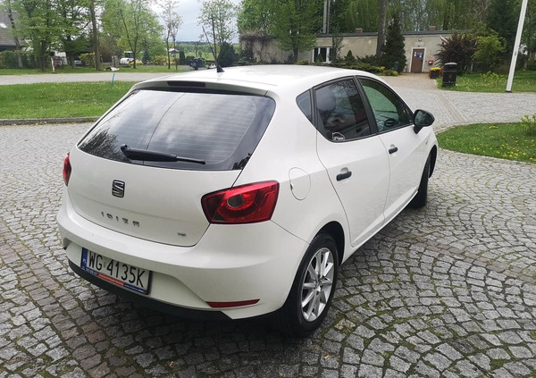 Seat Ibiza cena 24700 przebieg: 164000, rok produkcji 2014 z Kutno małe 137